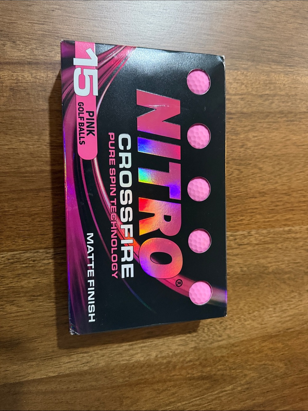 Nitro Crossfire Pink Golf Balls - 15 Pack